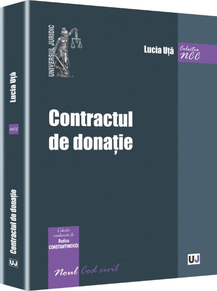 Cartea Contractul De Donatie - Lucia Uta de Contractul De Donatie - Lucia Uta