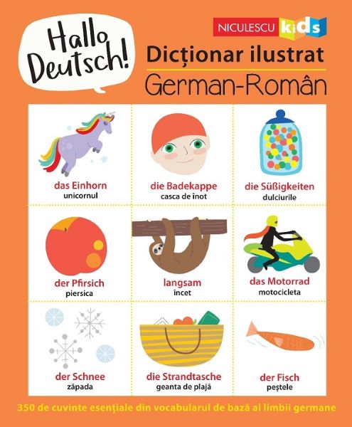 Cartea Hallo Deutsch! Dictionar ilustrat - Sam Hutchinson de Hallo Deutsch! Dictionar ilustrat - Sam Hutchinson