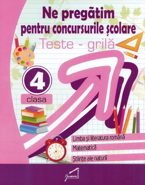 Cartea Performer. Teste-grila - Clasa 4 - Romana, Mate, Stiinte - Marinela Chiriac de Elena Florea