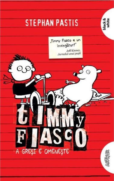 Cartea Timmy Fiasco Vol. 1: A gresi e omeneste - Stephan Pastis de Timmy Fiasco Vol. 1: A gresi e omeneste - Stephan Pastis