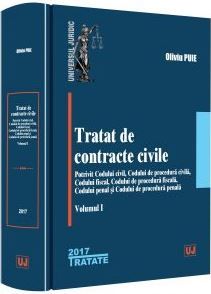 Cartea Tratat de contracte civile Vol.1 - Oliviu Puie de Tratat de contracte civile Vol.1 - Oliviu Puie