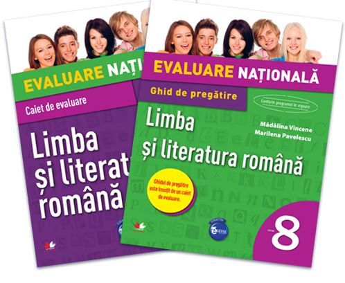 Cartea Evaluare nationala Limba si literatura romana Cls 8 + Ghid pregatire - Madalina Vincene de Evaluare nationala Limba si literatura romana Cls 8 + Ghid pregatire - Madalina Vincene