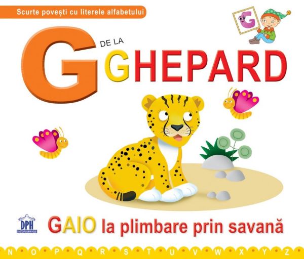 Cartea G de la ghepard (cartonat) de Emanuela Carletti