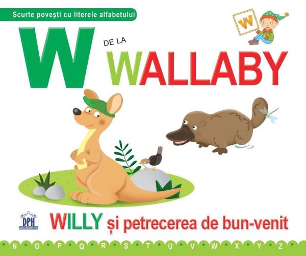 Cartea W de la Wallaby (necartonat) de Emanuela Carletti