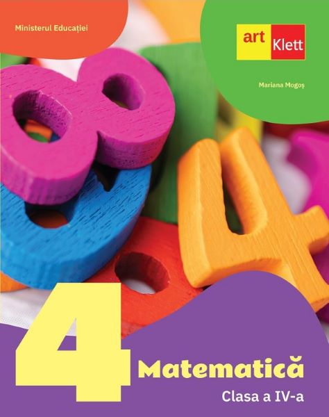 Cartea Matematica - Clasa 4 - Manual - Mariana Mogos de Mariana Mogos