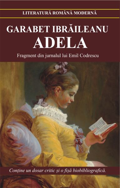 Cartea Adela Ed.2018 - Garabet Ibraileanu de Garabet Ibraileanu