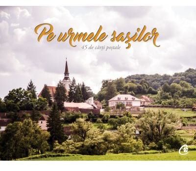 Cartea Pe urmele sasilor (45 de carti postale) de Barna Nemethi