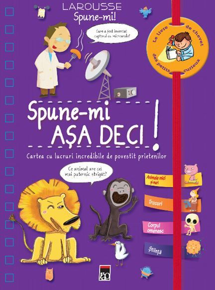 Cartea Spune-mi! Asa deci! - Larousse de Valentine Verthe