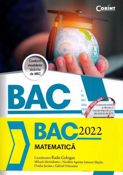 Cartea Bacalaureat 2020. Matematica M1 - Radu Gologan, Mihaela Berindeanu de Radu Gologan