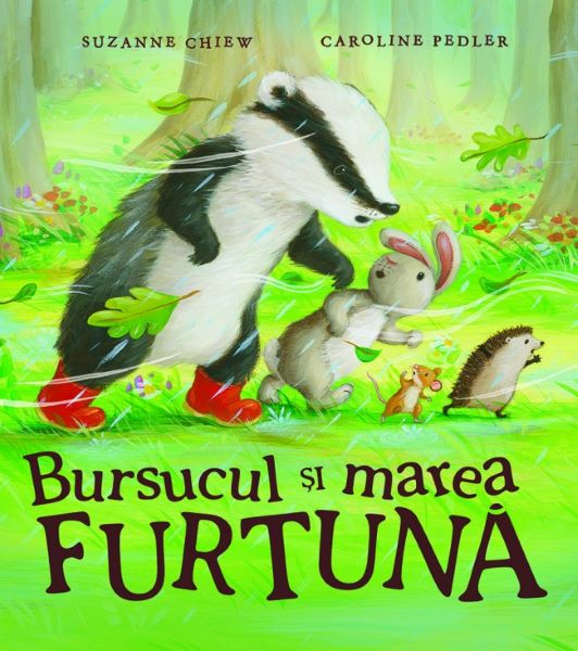 Cartea Bursucul si marea furtuna - Suzanne Chiew, Caroline Pedler de Bursucul si marea furtuna - Suzanne Chiew, Caroline Pedler