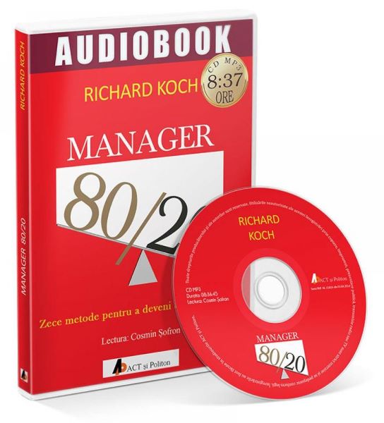Cartea CD Manager 80/20 - Richard Koch de Richard Koch