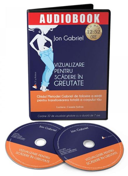 Cartea CD Vizualizare pentru scadere in greutate - Jon Gabriel de Jon Gabriel