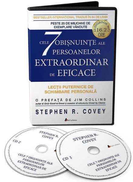 Cartea 2CD Cele 7 obisnuinte ale persoanelor extraordinar de eficace - Stephen R. Covey de Stephen R. Covey
