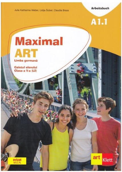 Cartea Maximal ART A1.1 - Limba germana. L2 - Clasa 5 - Caietul elevului + CD - Julia Katharina Weber de Maximal ART A1.1 - Limba germana. L2 - Clasa 5 - Caietul elevului + CD - Julia Katharina Weber