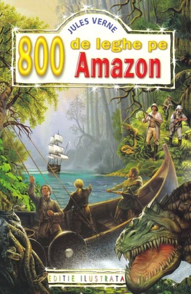 Cartea 800 de leghe pe Amazon - Jules Verne de Jules Verne