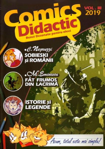 Cartea Comics Didactic. Vol. 3 2019 - Benzi desenate pentru elevi de Mihai I. Grajdeanu