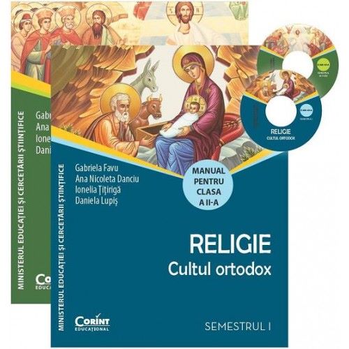 Cartea Religie cls 2 Sem 1+2 (2 vol.) - Cultul Ortodox - Gabriela Favu, Ana Nicoleta Danciu de Religie cls 2 Sem 1+2 (2 vol.) - Cultul Ortodox - Gabriela Favu, Ana Nicoleta Danciu