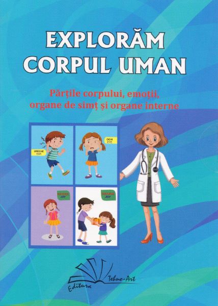 Cartea Exploram corpul uman. Jetoane - Daniela Dosa de Daniela Dosa