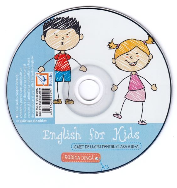 Cartea CD English for kids - Clasa 3 - Rodica Dinca de Rodica Dinca