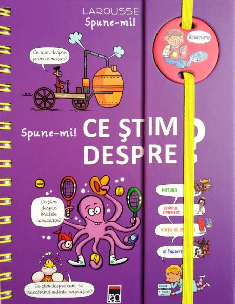 Cartea Spune-mi! Ce stim despre? - Larousse de Sophie de Mullenheim