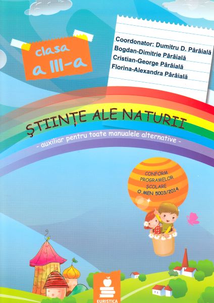 Cartea Stiinte ale naturii - Clasa 3 - Mapa. Auxiliar al manualelor - Dumitru D. Paraiala de Dumitru D. Paraiala