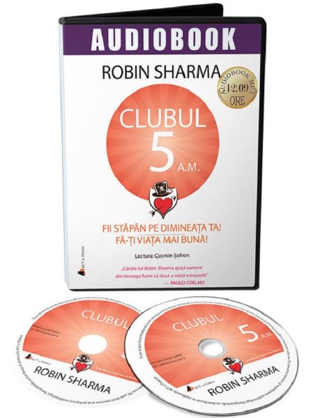 Cartea Audiobook. Clubul 5 a.m. - Robin Sharma de Robin Sharma