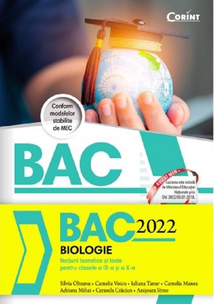 Cartea Bacalaureat 2020. Biologie - Clasele 9 si 10 - Silvia Olteanu, Camelia Voicu de Bacalaureat 2020. Biologie - Clasele 9 si 10 - Silvia Olteanu, Camelia Voicu