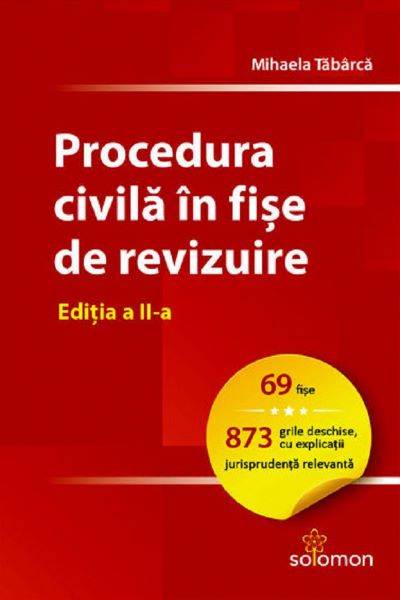 Cartea Procedura civila in fise de revizuire Ed.2