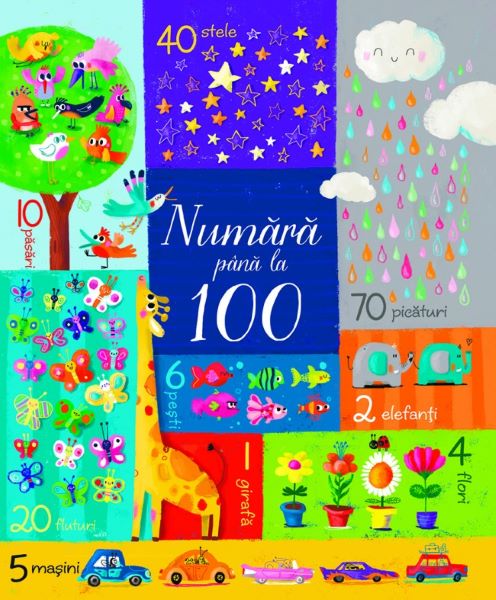 Cartea Numara pana la 100 - Felicity Brooks, Sophia Touliatou de Sophia Touliatou