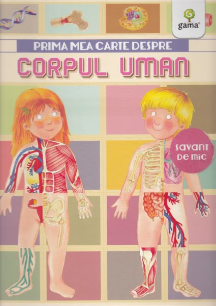 Cartea Prima mea carte despre corpul uman de Prima mea carte despre corpul uman