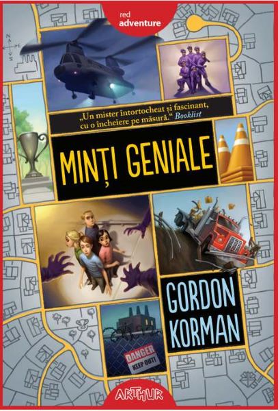 Cartea Minti geniale - Gordon Korman de Minti geniale - Gordon Korman