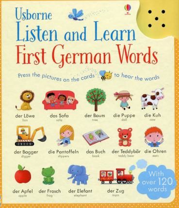 Cartea listen & learn first german words de listen & learn first german words