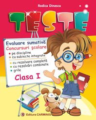 Cartea Teste cls 1 - Rodica Dinescu de Rodica Dinescu