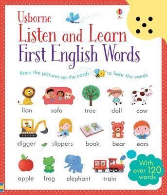 Cartea listen & learn first english words cards de listen & learn first english words cards