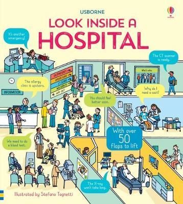 Cartea Look Inside a Hospital - Katie Daynes de Look Inside a Hospital - Katie Daynes