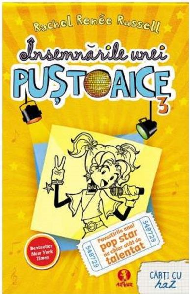 Cartea Insemnarile unei pustoaice Vol. 3 - Rachel Renee Russell de Rachel Renee Russell