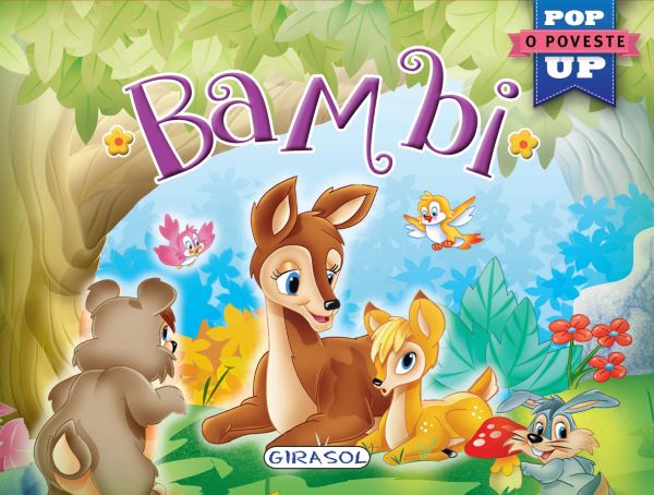 Cartea Bambi. Pop-up de Bambi. Pop-up