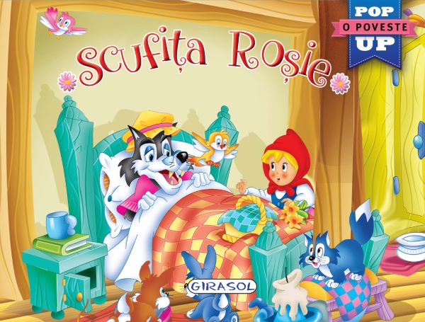 Cartea Scufita Rosie. Pop-up de Charles Perrault