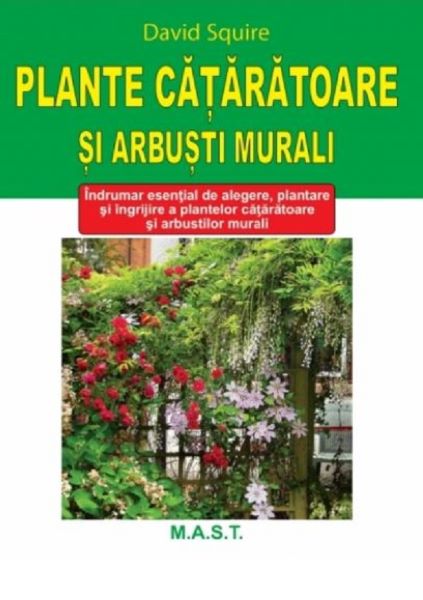Cartea Plante cataratoare si arbusti murali - David Squire de David Squire