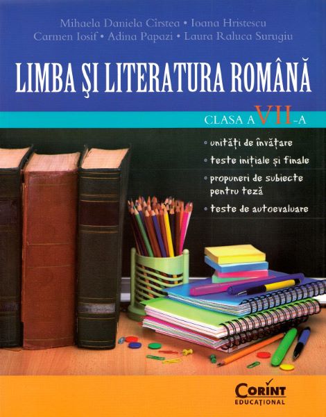 Cartea Limba si literatura romana - Clasa 7 - Mihaela Daniela Cirstea de Mihaela Daniela Cirstea