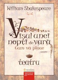 Cartea Visul unei nopti de vara. Cum va place - William Shakespeare de William Shakespeare