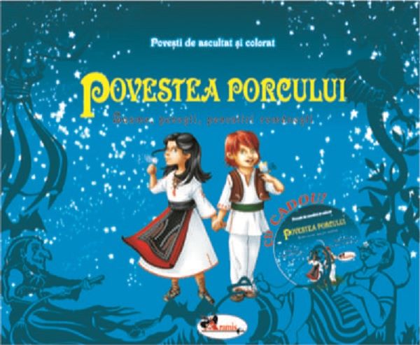 Cartea Povestea Porcului - Set 2 Carti + Cd de -