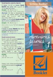 Cartea Sinteze booklet 1 - Algebra - Felicia Sandulescu de Felicia Sandulescu