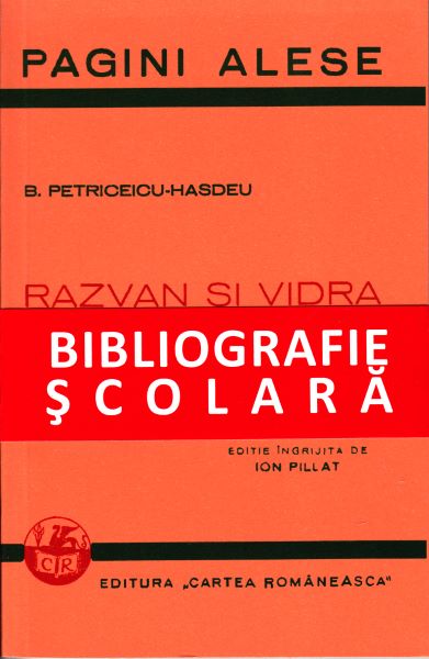 Cartea Razvan Si Vidra - B. Petriceicu-Hasdeu de Bogdan Petriceicu Hasdeu