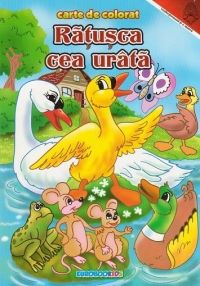 Cartea Ratusa cea urata - Carte de colorat de -