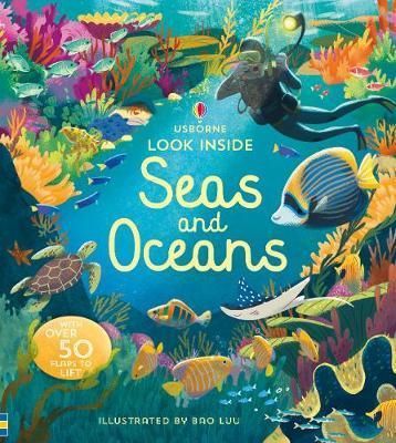 Cartea Look Inside Seas and Oceans de Look Inside Seas and Oceans