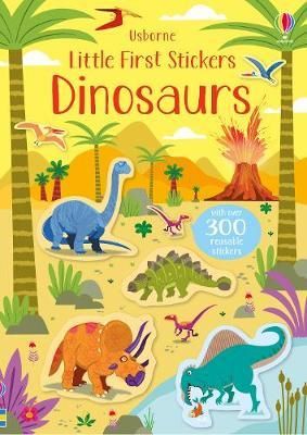 Cartea Little First Stickers Dinosaurs de Kirsteen Robson