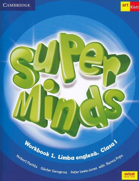 Cartea Super Minds. Limba engleza - Clasa 1 - Workbook 1 + CD - Herbert Puchta de Super Minds. Limba engleza - Clasa 1 - Workbook 1 + CD - Herbert Puchta