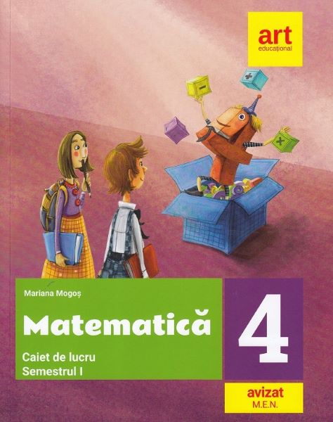 Cartea Matematica - Clasa 4 Sem.1 - Caiet de lucru - Mariana Mogos de Mariana Mogos