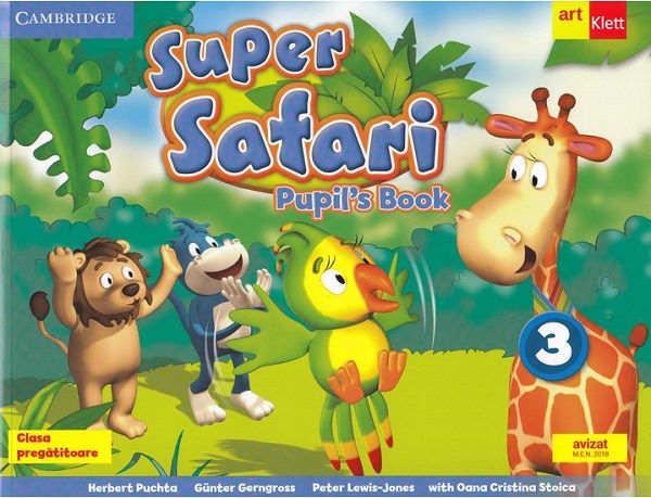 Cartea Super Safari 3. Pupil's book. Limba engleza - Clasa pregatitoare + CD - Herbert Puchta de Herbert Puchta
